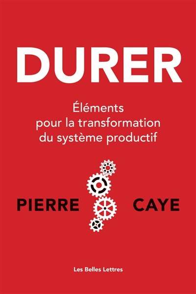 Couverture_Durer : éléments pour la transformation du système productif