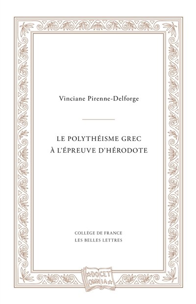 Couverture_Le polythéisme grec à l'épreuve d'Hérodote