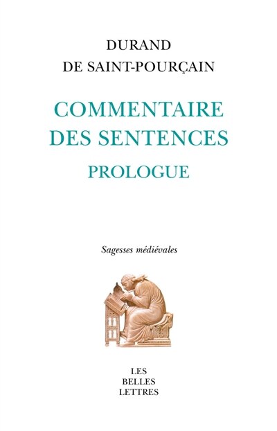 Front cover_Commentaire des Sentences : prologue