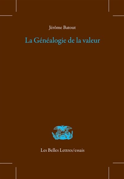 Front cover_La généalogie de la valeur