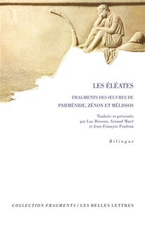 Front cover_Les Eléates : fragments des oeuvres de Parménide, Zénon et Mélissos