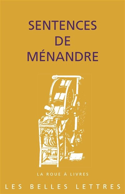 Couverture_Sentences de Ménandre