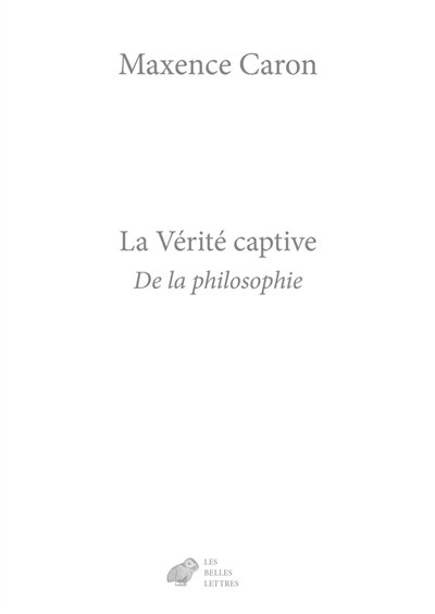 Front cover_La vérité captive