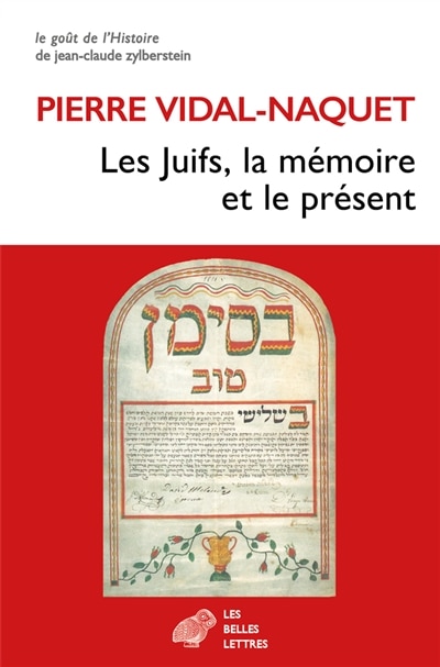 Couverture_Les Juifs, la mémoire et le présent