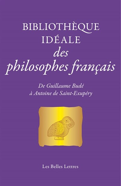 Front cover_Bibliothèque idéale des philosophes français