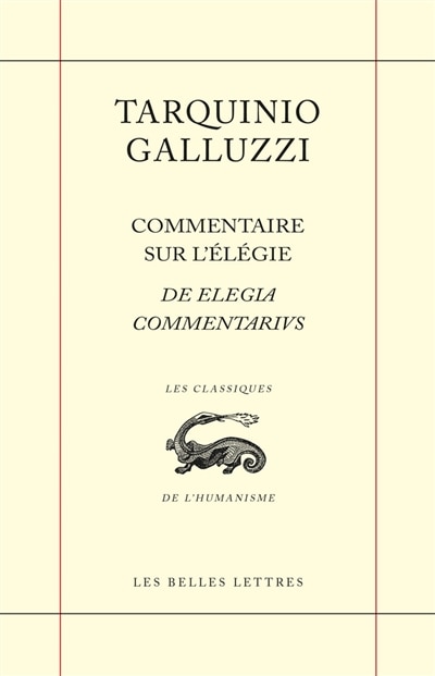 Front cover_Commentaire sur l'élégie