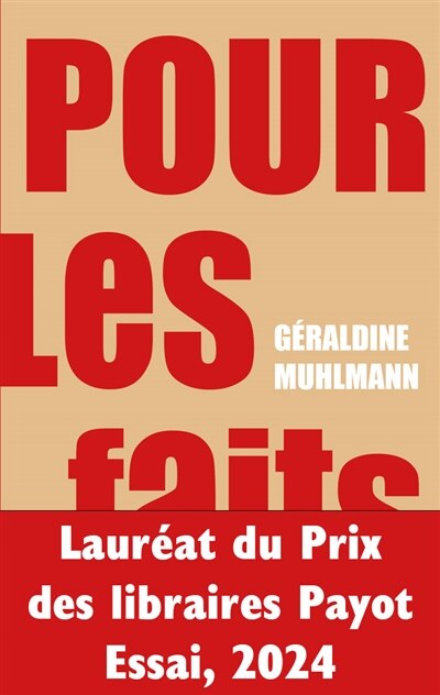 Front cover_Pour les faits