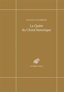 Couverture_La quête du Christ historique