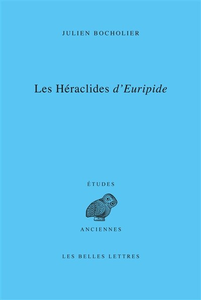 Front cover_Les Héraclides d'Euripide