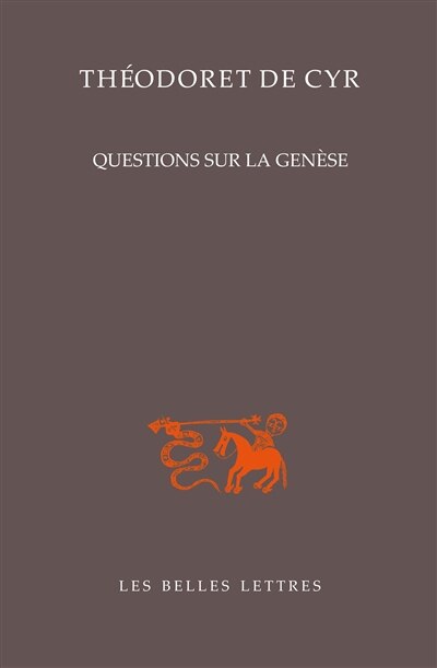 Front cover_Questions sur la Genèse