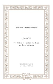Front cover_Daimôn : modalités de l'action des dieux en Grèce ancienne