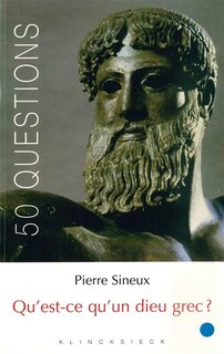 Front cover_Qu'est-ce qu'un dieu grec ?