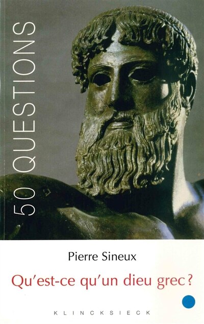Front cover_Qu'est-ce qu'un dieu grec ?