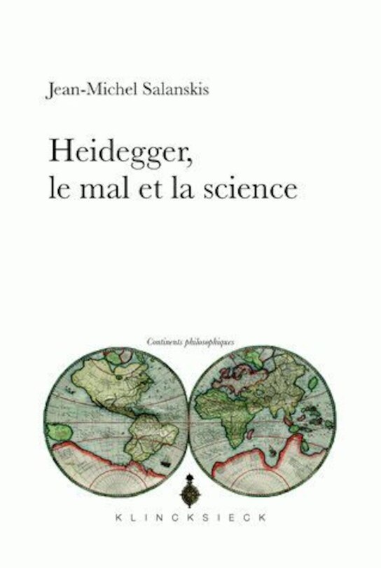Front cover_Heidegger, le mal et la science