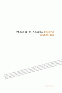 Front cover_Théorie esthétique