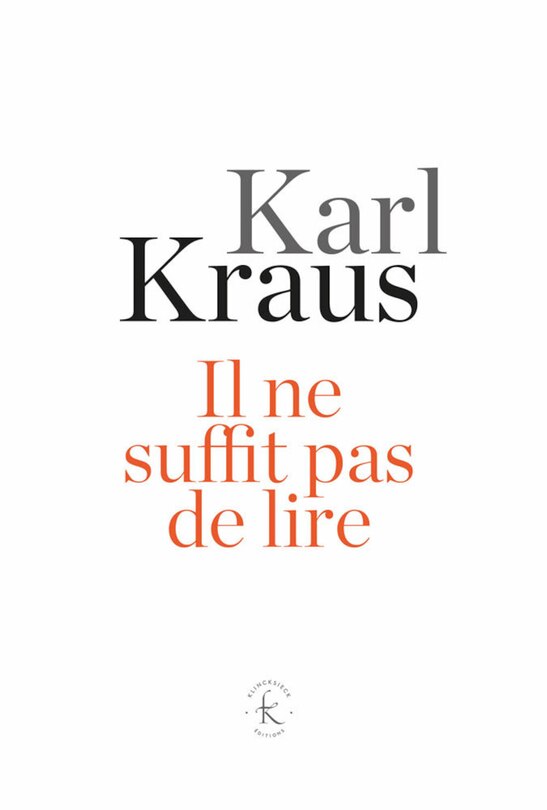 Front cover_Il ne suffit pas de lire