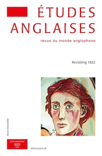 Couverture_Etudes anglaises, n&deg;75-3. Revisiting 1922