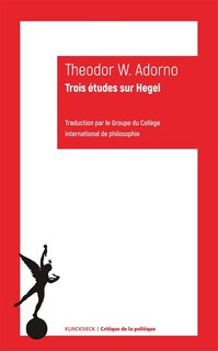 Couverture_Trois études sur Hegel