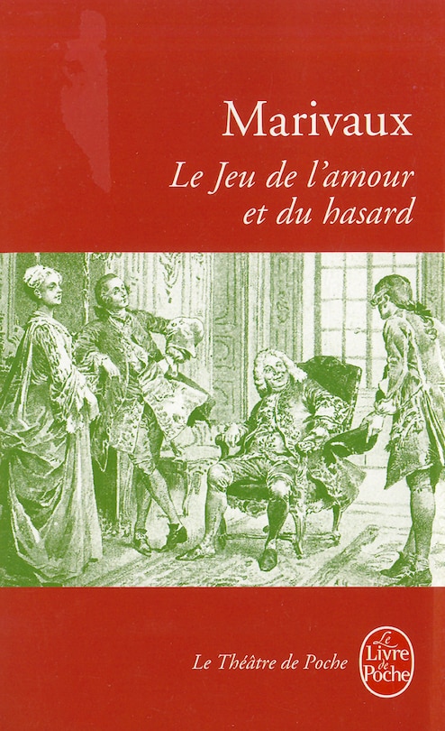 Couverture_Le jeu de l'amour et du hasard : comédie, 1730