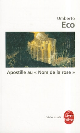 APOSTILLE AU NOM DE LA ROSE