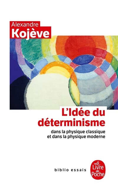 Couverture_Idee du determinisme dans la physique..