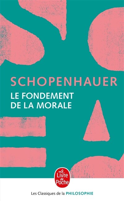 Front cover_Le fondement de la morale