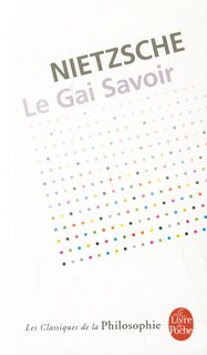 Front cover_Le gai savoir