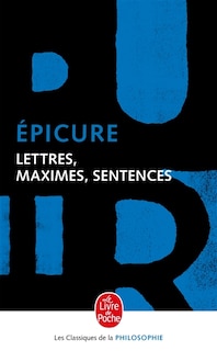 Front cover_Lettres, maximes, sentences