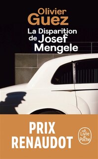 Couverture_La disparition de Josef Mengele