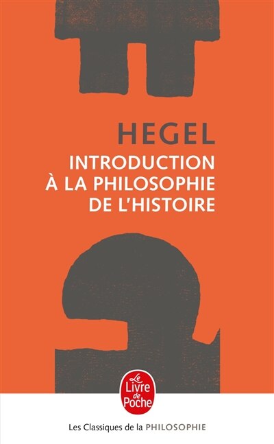 Front cover_Introduction &agrave; la philosophie de l'histoire