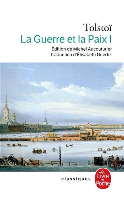Front cover_La guerre et la paix, Vol. 1