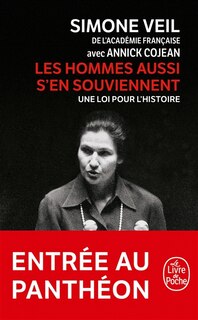 Front cover_Les hommes aussi s'en souviennent : une loi pour l'histoire