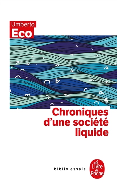 Front cover_CHRONIQUES D'UNE SOCIÉTÉ LIQUIDE