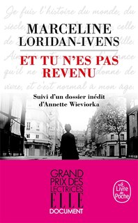 Couverture_Et tu n'es pas revenu
