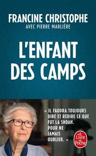 Front cover_L' enfant des camps