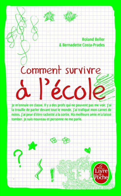 Front cover_Comment survivre &agrave; l'&eacute;cole