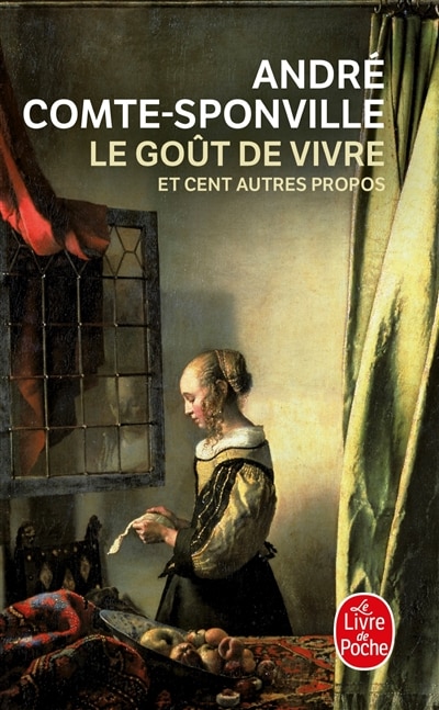 Front cover_Le goût de vivre : et cent autres propos