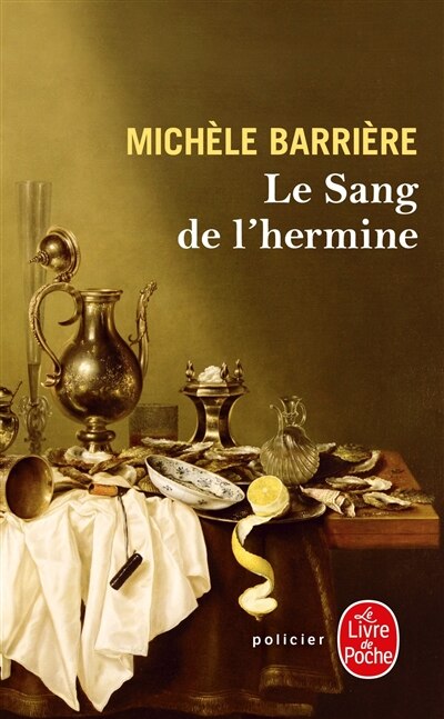 Front cover_Le sang de l'hermine : roman noir