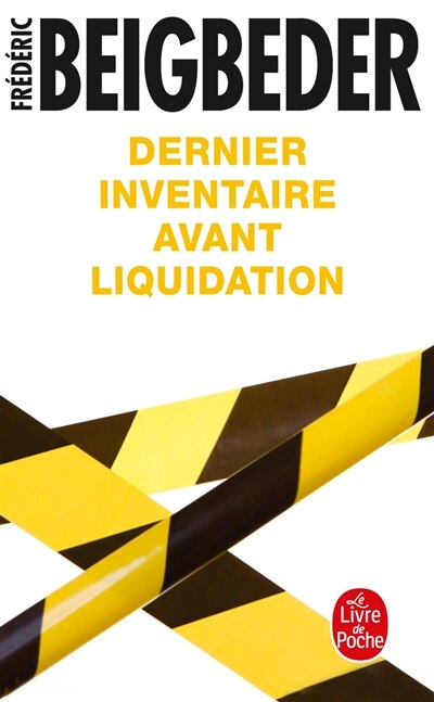 Front cover_Dernier inventaire avant liquidation