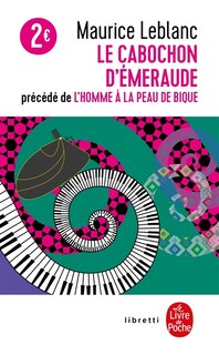 Front cover_Le cabochon d'émeraude ; L'homme à la peau de bique