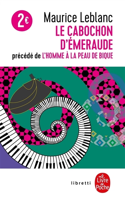 Front cover_Le cabochon d'émeraude ; L'homme à la peau de bique