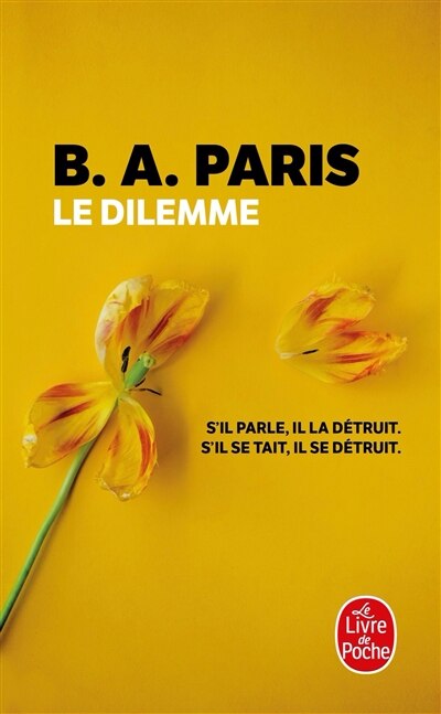 Front cover_Le dilemme