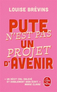 Couverture_Pute n'est pas un projet d'avenir