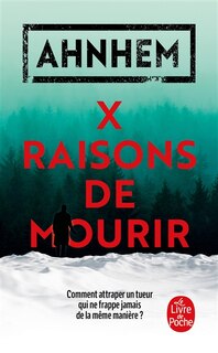 Front cover_X RAISONS DE MOURIR
