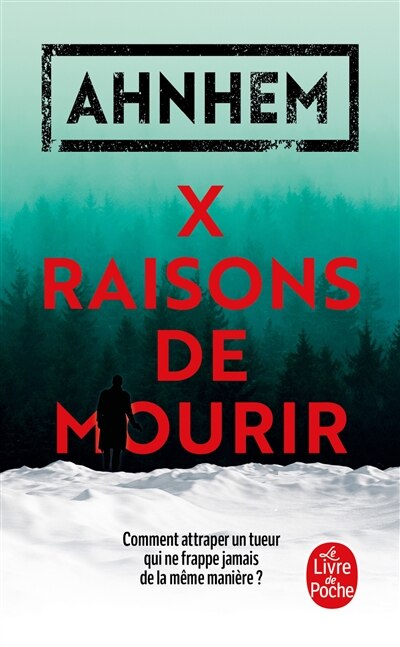 Front cover_X RAISONS DE MOURIR