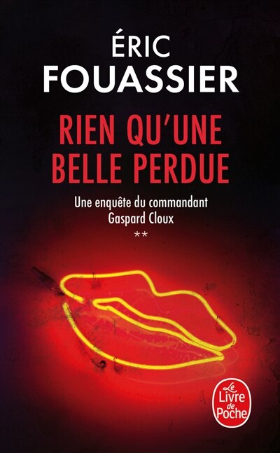 Couverture_Rien qu une belle perdue gaspard cloux 2