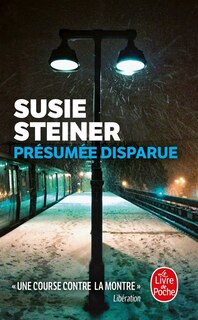 Front cover_PRÉSUMÉE DISPARUE