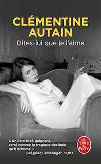 Front cover_Dites-lui que je l'aime