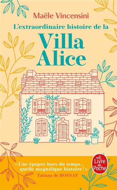 Couverture_L' extraordinaire histoire de la Villa Alice