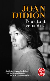 Front cover_POUR TOUT VOUS DIRE